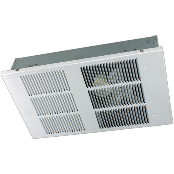 King Electric Lpw Ceiling Heater 208V 4000W W/Tp Heat/Fan/Off Disconnect Switch - White LPW2040C-W